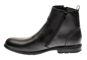 Ghete barbati casual din piele naturala cu fermoar imblanite - GB44N Marimea 41 - Img 3