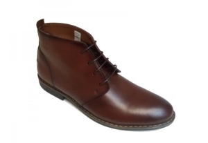 Ghete barbati casual, elegante din piele naturala, bleumarin, DEVIN, GBDEVINBLUE - Img 3
