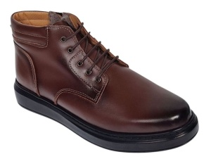 Ghete barbati din piele naturala imblanite culoare maro GSSPORT23M