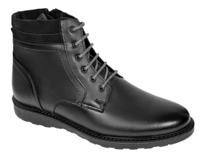 Ghete barbati sport casual din piele naturala cu fermoar (imblanite) Corsa GKR95N - Img 3