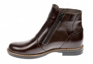 Ghete dama casual din piele naturala box Maro G25MARO - Img 3