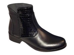 Ghete dama caual din piele naturala Imblanite BVS23NCR
