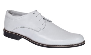 Marimea 41 - Pantofi barbati casual din piele naturala Alb LPAABOX