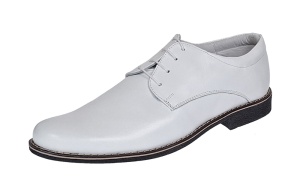 Marimea 41 - Pantofi barbati casual din piele naturala Alb LPAABOX - Img 5