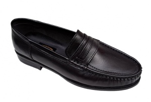 Mocasini barbati casual din piele naturala - Model Negru GKR13N - Img 2