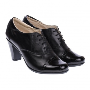 Oferta marimea 36,40 - Pantofi dama casual, piele naturala, Made in Romania, LP46SLN