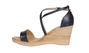 Oferta marimea 38, 39 - Sandale dama casual elegante din piele naturala Negru LS7N2 - Img 4