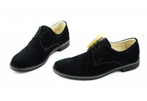 OFERTA MARIMEA 40, 41 - Pantofi barbati casual - eleganti din piele naturala intoarsa - L855NVEL - Img 3