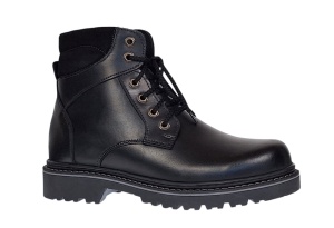 Oferta marimea 44 Bocanci barbati din piele naturala imblaniti, model iarna KLAUS LBOC330NV - Img 6
