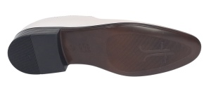 Oferta Pantofi barbati albi eleganti din piele naturala R51TSA - Marimea 41 - Img 2
