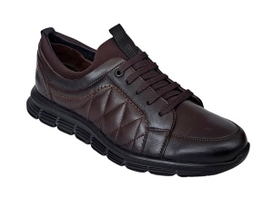 Oferta Pantofi barbati din piele naturala Maro Nevalis