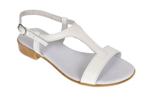 Oferta Sandale dama din piele naturala alb box LS16ABOX - Img 5