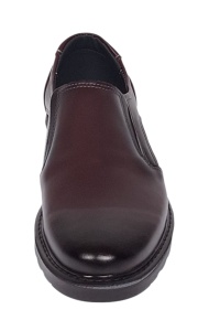 Pantofi barbati casual din piele naturala Army Bordeaux CORSAEVIS - Img 3
