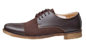 Pantofi barbati casual din piele naturala, Maro - 858MM - Img 3