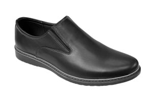 Pantofi barbati casual din piele naturala negru - 330ELN
