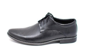 Pantofi barbati casual din piele naturala, Negru, EZELBOXNSIRET - Img 4