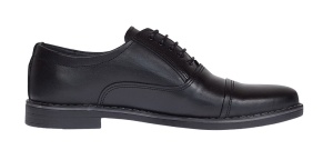 Pantofi barbati casual din piele naturala Negru P32NBOX - Img 2