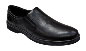 Pantofi barbati casual din piele naturala pe calapod lat PH350ELN
