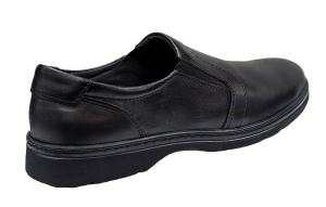 Pantofi barbati casual din piele naturala pe calapod lat PH350ELN - Img 6