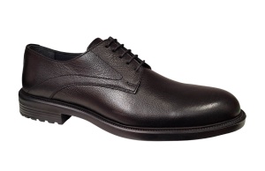Pantofi barbati casual din piele naturala pe calapod lat SCV623N - Img 5