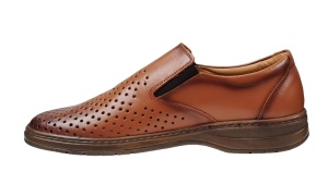 Pantofi barbati casual perforati din piele naturala Maro - RSY503M - Img 4