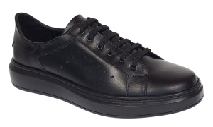Pantofi barbati casual piele naturala de culoare neagra Aldo GKR118N - Img 3