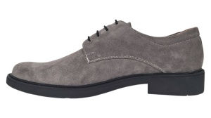 Pantofi barbati casual piele naturala intoarsa Arezzo Gri - Img 4