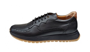 Pantofi barbati, casual, sport, piele naturala, SIR118N - Img 4