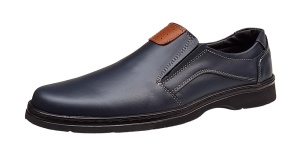 Pantofi barbati din piele naturala Bleumarin GKR104BL - Img 2