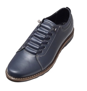 Pantofi barbati din piele naturala Bleumarin Marko - Gkr Shoes - Img 3