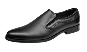 Pantofi barbati din piele naturala Negru GKR109NBOX - Img 6