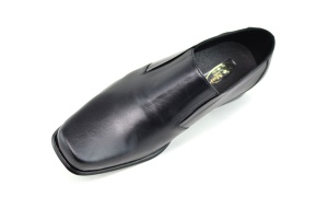 Pantofi barbati eleganti din piele naturala, cu elastic STDX3EL - Img 3