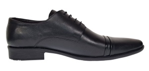Pantofi barbati eleganti din piele naturala culoare Neagra 111N - Img 6