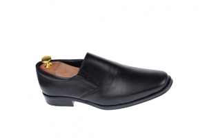 Pantofi barbati eleganti din piele naturala, elastic - NIC03EL - Img 5