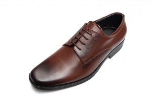 Pantofi barbati eleganti din piele naturala maro, ADYSIRETM - Img 5