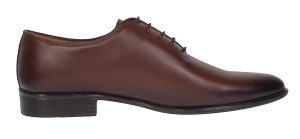 Pantofi barbati eleganti din piele naturala - Maro Cognac Havana 51 - Img 3