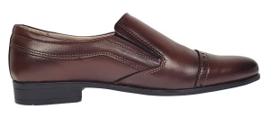 Pantofi barbati eleganti din piele naturala Maro fara inchidere GKR232M - Img 3
