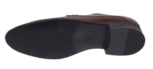 Pantofi barbati eleganti din piele naturala maro SIR769M - Img 4