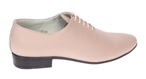 Pantofi barbati eleganti din piele naturala - Model Enzo Bej Nude - Img 3