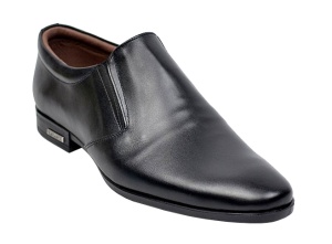 Pantofi barbati eleganti din piele naturala, Negru AMON2ELN