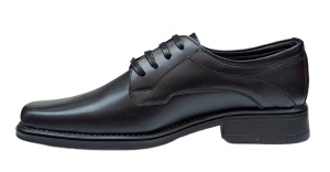 Pantofi barbati eleganti din piele naturala POLITIE POMPIERI JANDARMI Negru PB2265N - Img 3