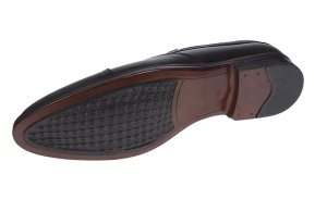 Pantofi barbati, eleganti, piele naturala, negru - LGKR87N - Img 9