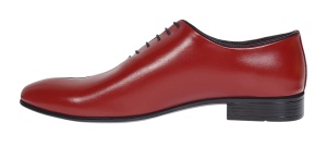 Pantofi barbati elleganti din piele naturala - Negru si Rosu MOD1NR - Img 4