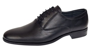 Pantofi barbati office eleganti din piele naturala Negru 899N - Img 3