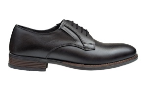Pantofi barbati office, eleganti din piele naturala, Negru, TEST59N - Img 2
