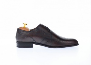 Pantofi barbati office, eleganti din piele naturala SIR020GML - Img 3