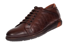 Pantofi barbati Sport Casual din piele naturala Maro 192M - Img 4