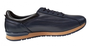 Pantofi barbati sport din piele naturala - Model Luis Bleumarin - Img 3