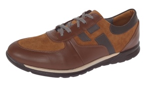 Pantofi barbati sport din piele naturala - Model Luis Maro LVIC3200 Marimea 44 - Img 4