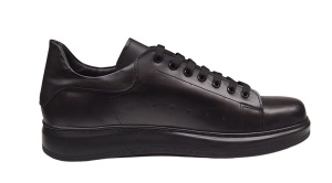 Pantofi casual barbati din piele naturala - Black Combat BKT2N - Img 6